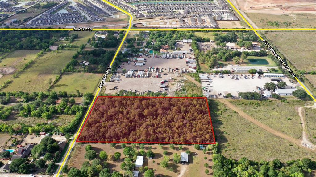 ± 6 Acres
• Unrestricted Property
• No Pipelines
• Not Located in Floodplain
• Located in Katy ISD
• Harris County
• Ideal for Commercial or Industrial Use
• 2.036836% Tax Rate