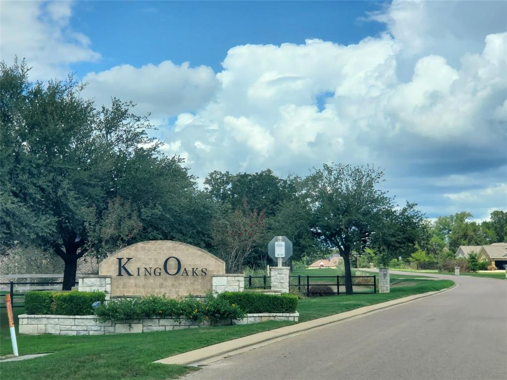 A must see ! 2.84 acre lot in the fabulous King Oaks master planned community 
Front/Side view of the 60 acre nature preserve, this beautiful lot provides plenty of privacy for your homesite. Panther Creek is a nice stream at the back of the lot. 
This lot is at a great location between the community pool and stocked community fishing pond. 
Located only 4 miles from College Station where there are plenty of shopping and restaurants