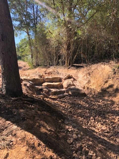 Running Creek in rear of property