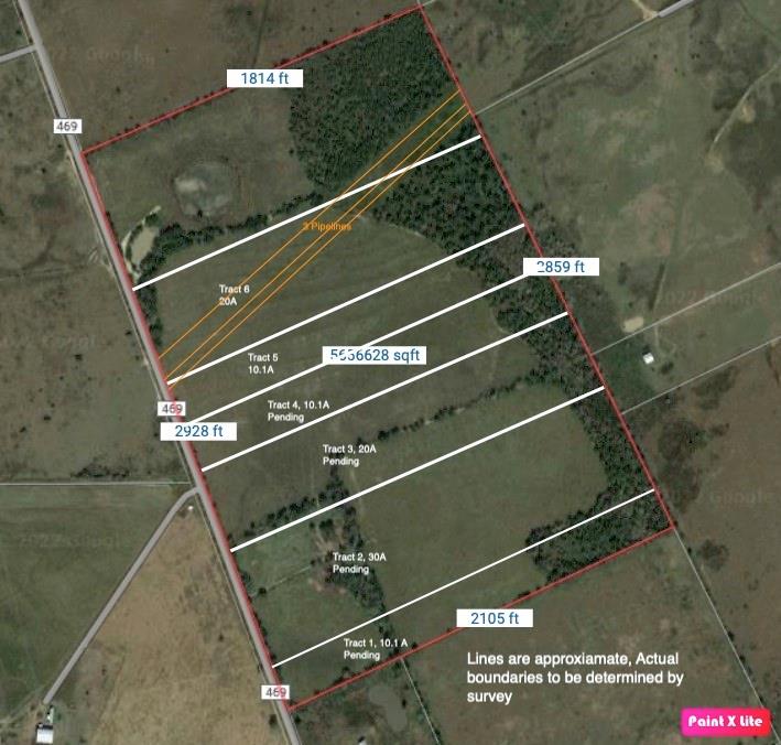 Beautiful Country Acreage only a few minutes from town. Best of all worlds, lots of cleared areas, some good treed areas, no flood plain, no deed restrictions.  Tract 5, 20 Acres being split by survey from Wharton County ID R39151.  Additional Acreage Available!  3 pipelines angle across this tract starting from the road.