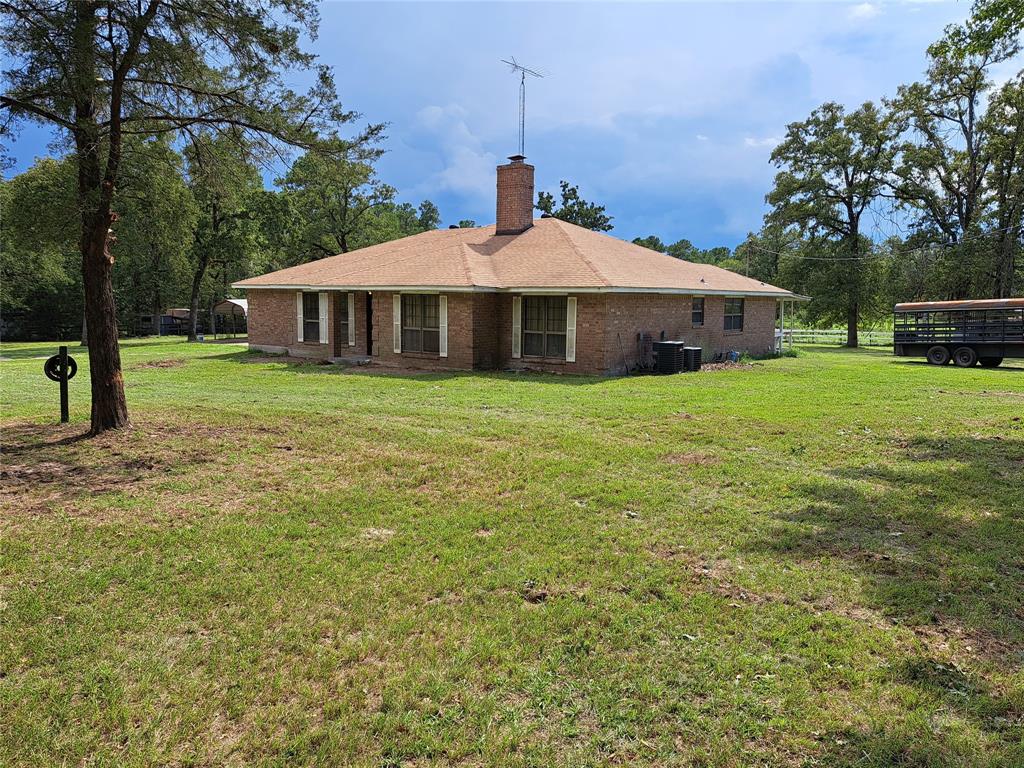 Beautiful Home on Beautiful property. Has a pond with dock, gazebo and covered back porch.  Roof is only 5 years old. Has two (2) a/c units, City water and a well.