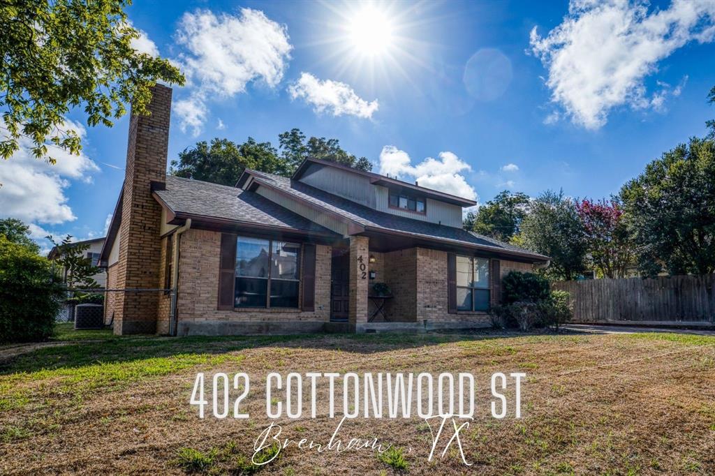 402  Cottonwood Street Brenham Texas 77833, Brenham