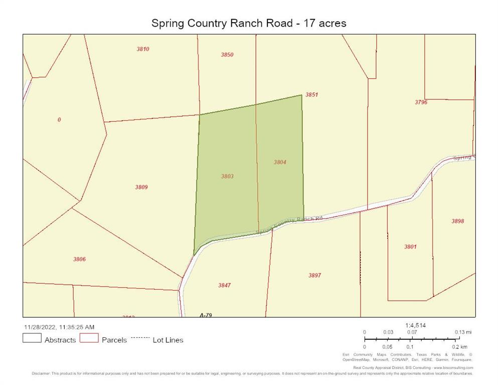 0 Spring Country Ranch Road, Leakey, TX 78873