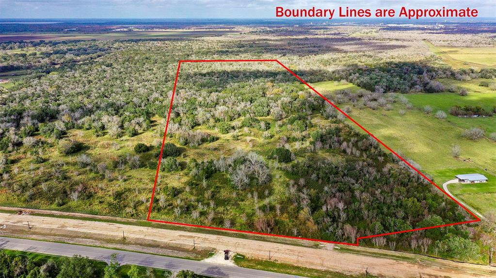 Located just 12 miles from the Port of Freeport sits this 74.75-acre tract on the Texas Gulf Prairie. Immediate Highway frontage and all the awesomeness of what you would want from a Texas Gulf Coast property. This tract has beautiful trees and native Texas wildlife.  The Highway 36 road frontage is zoned commercial to include roughly 12 plus acres if needed.  Public utilities located at the road.  This tract has the potential for endless opportunities whether it's commercial, residential or industrial.  Brazoria County is one of the largest counties in Texas and this property is located within 40 minutes of Houston and just 15 minutes to Lake Jackson and Freeport in the lower southwest corner of Brazoria County.  Come get your "Peace" of Texas!