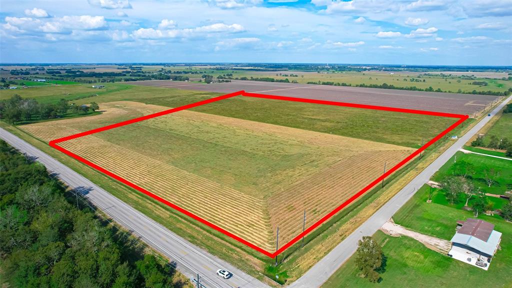 Here's your chance for your own homestead! 28.5807 +/- acres with 1,000' of road frontage on FM 1236 and 1,200' of road frontage on Hurta Road. Property is a blank slate ready for you to create your own farm. No restrictions, and horses are allowed. Property is currently in ag.

Minerals will not convey. If perimeter fence to be removed, seller would like the neighbors to be able to utilize materials.

Property is part of an 86 acre tract which is being split into 3 equal tracts. Taxes are an estimate, and legal description and TAX ID will change.