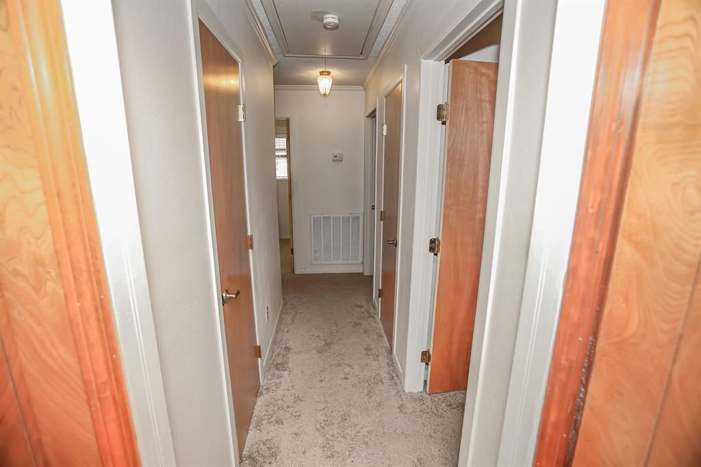Large Closets down the Hall