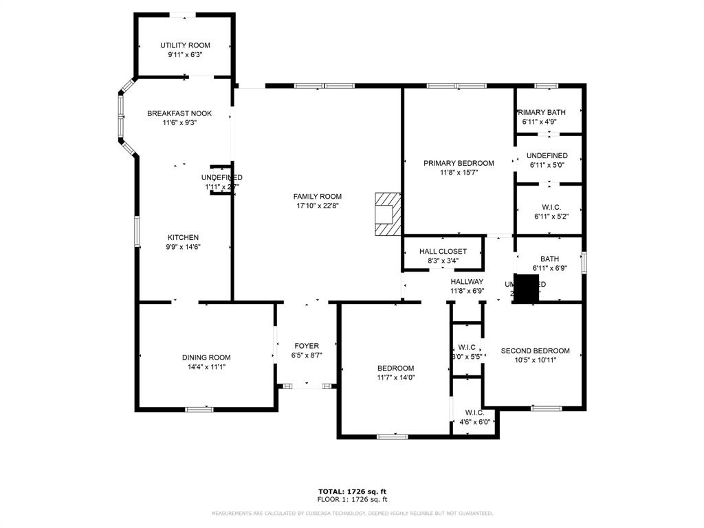 Floor plan layout, buyer to verify all measurements