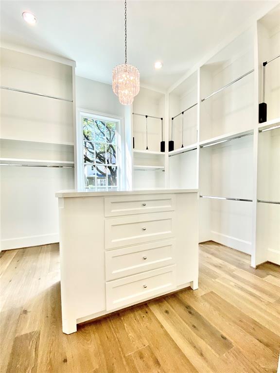 Our award winning designs feature primary bedrooms with boutique-like closets...built-in dressers included as shown in this previously sold home.