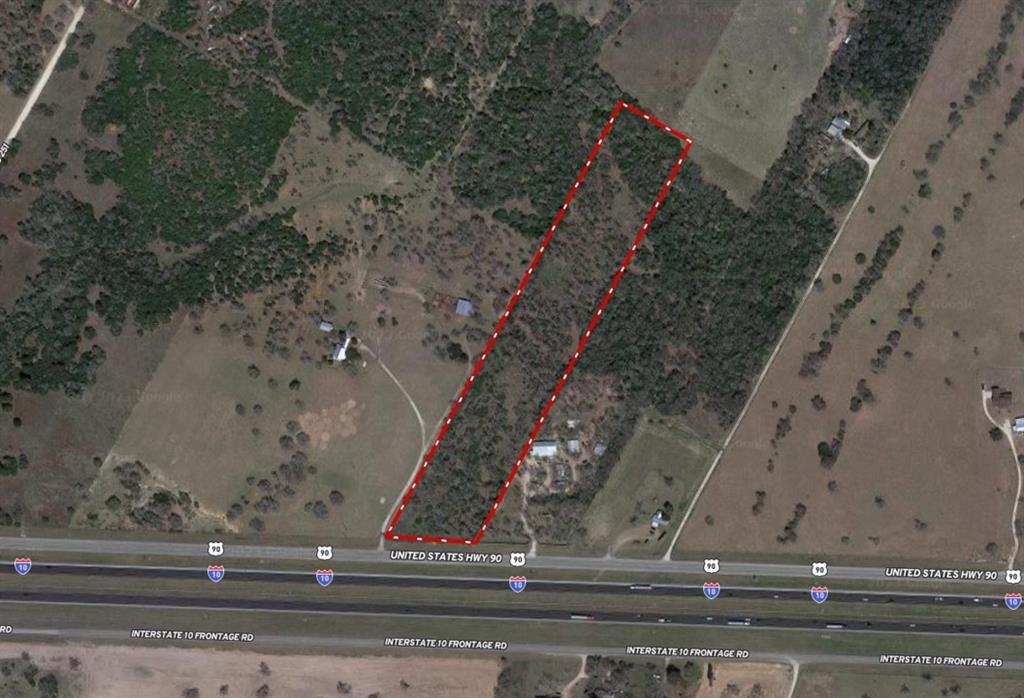 10.6 ACRES near the intersection of I10 and Texas Hwy 183 - 1.2 miles EAST from LOVES TRAVEL STOP