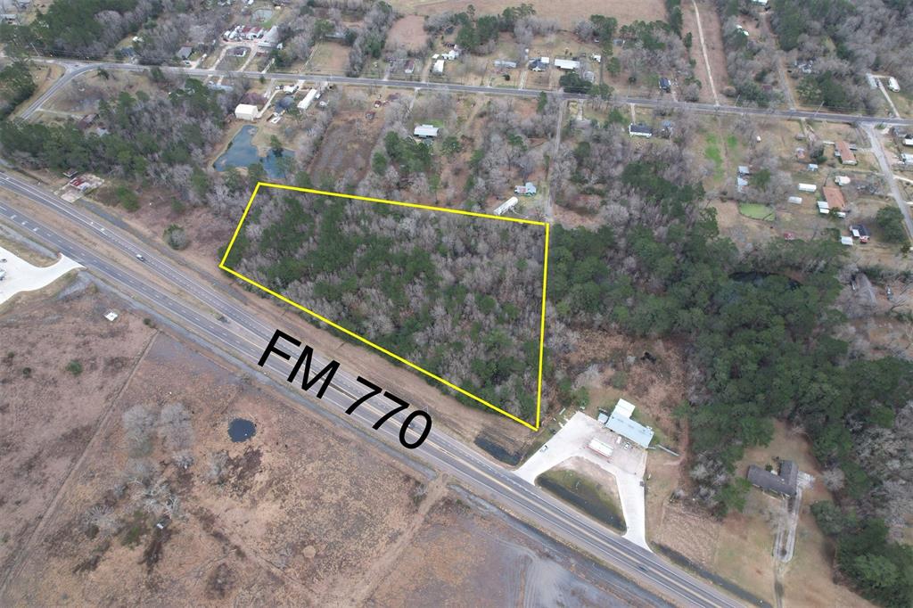 6 wooded acres with commercial potential. Close to the intersection of FM 834 and Fm 770.