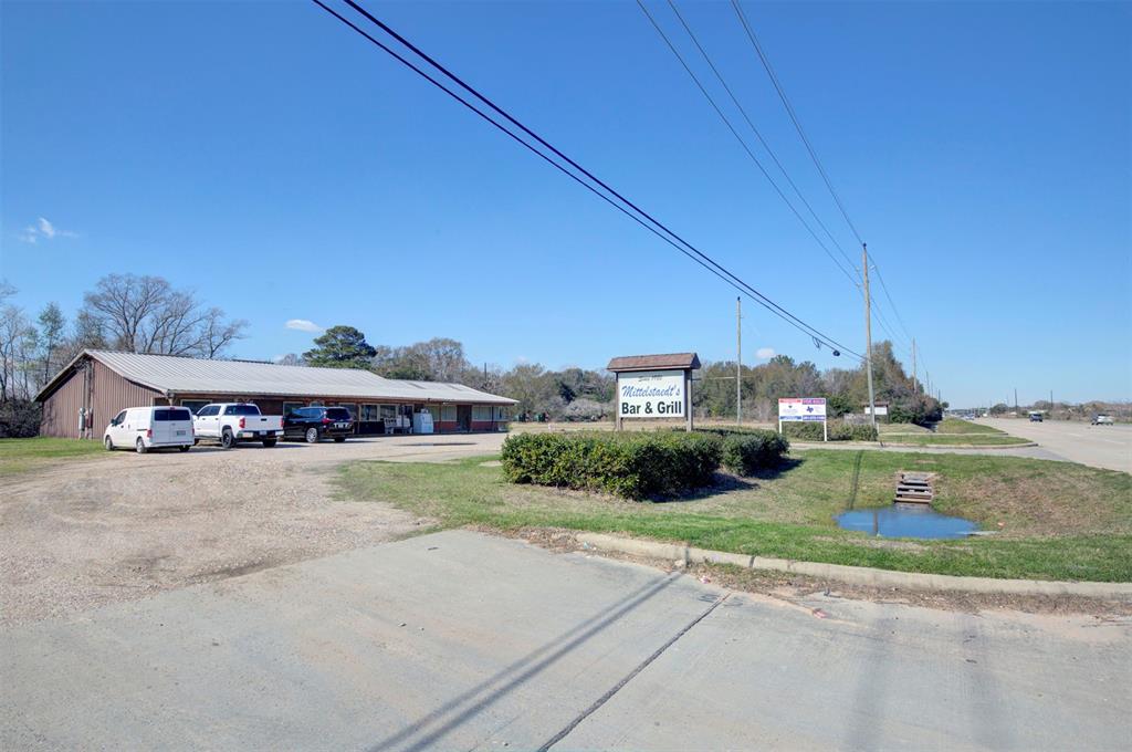 Approximately 600 ft. of frontage on Stuebner Airline Rd. Driveways to access the property.