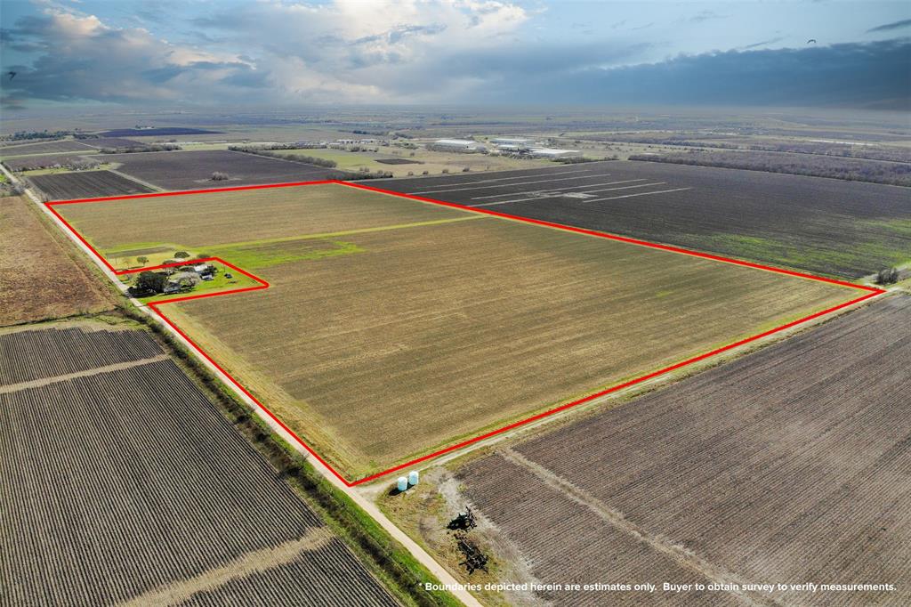 Two tracts, totaling 79 acres of farmland in the Rosenberg prairie just West of town.  This 59 acre parcel is 1 of 2 being sold together and will not be separated.  The other parcel is 20 acres, identified as FBCAD# 0374-02-001-1600-903 for a total of 79 acres and includes a 1,600 sf barn.  That listing can be seen under MLS #84671278.  There is NO residence on this property.  There is a one acre homestead next to the barn that is owned by another party and IS NOT A PART of this transaction.  The land is currently on an agricultural lease which will be conveyed to the new owner.
