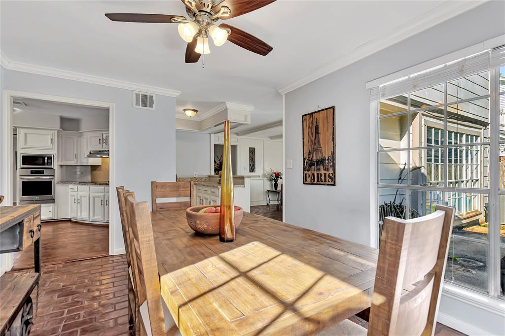 View of the breakfast bar looking into the kitchen!