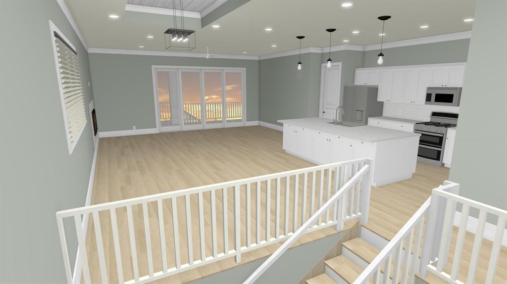 2nd Floor Entertaining Area