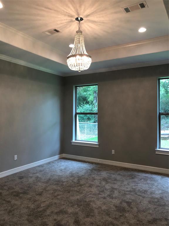 Representation of house that can be built. Buyers chose lighting & flooring.