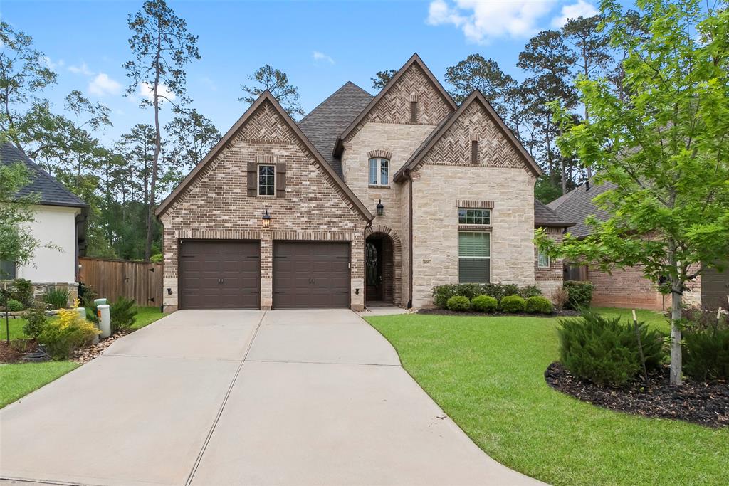 Beautiful brick and stone front elevation. Fully irrigated yard.