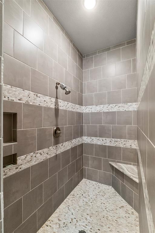 Oversized shower in the primary.