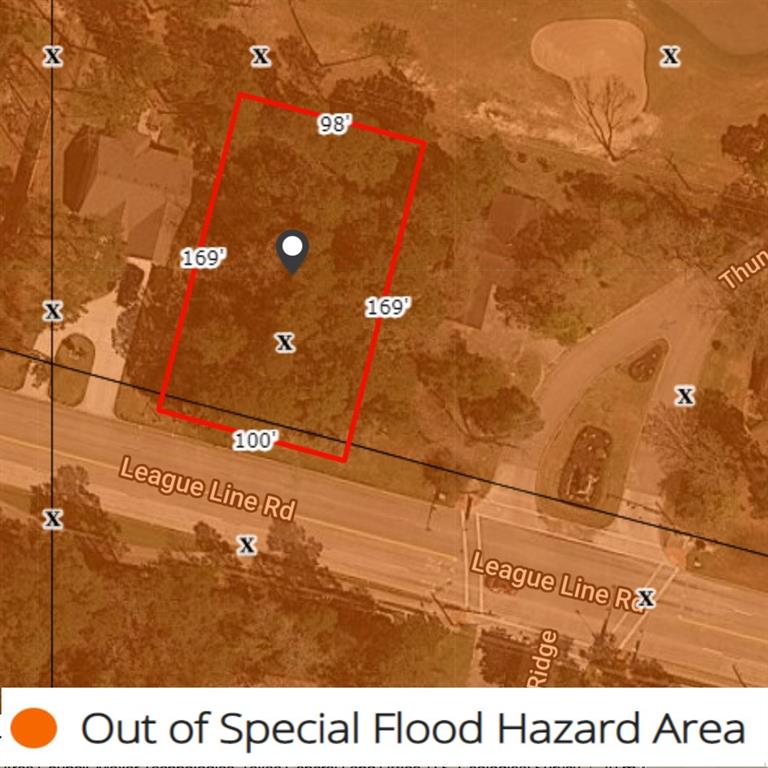 Flood Map - Not in Floodplain