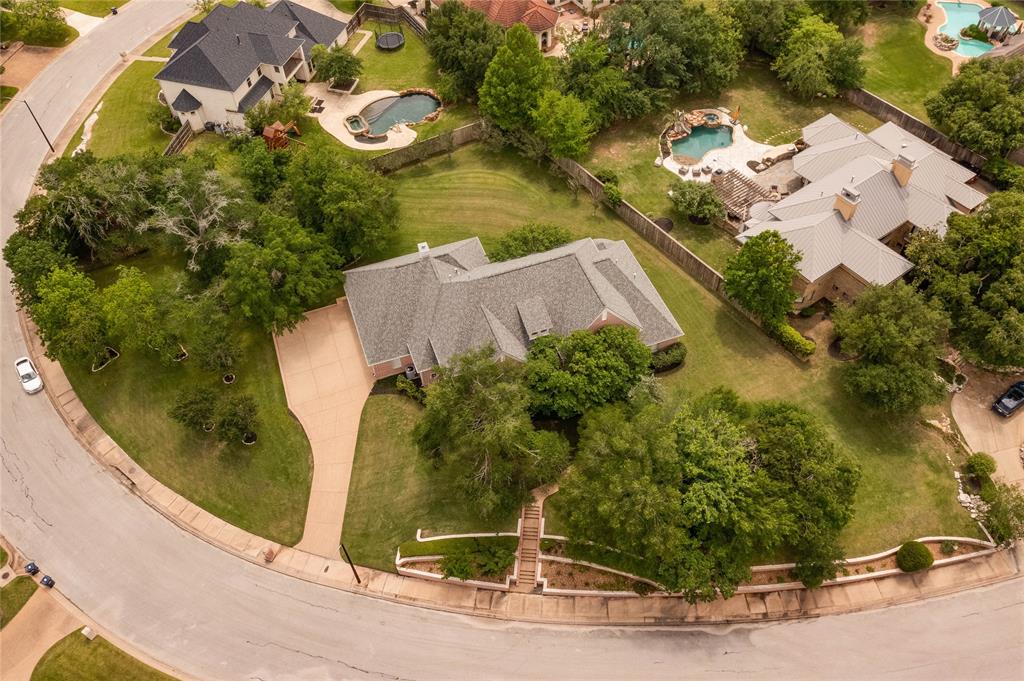 Aerial view, front property