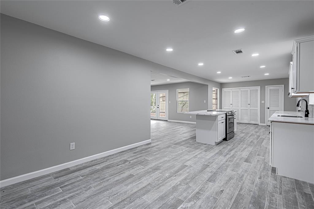Dining Area is open to the Kitchen.