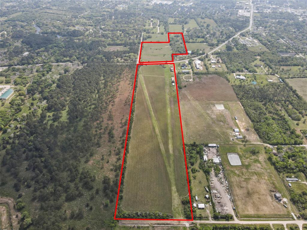 Two parcels of land totaling 41+ acres. Currently Freyer Air Feild, Airport Identifier 37TE. 2000 ft of runway. FM 519 Road Frontage. 
25.415 Acres on the North side of FM 519 and 15.640 on the South side of FM 519. Buyer to purchase survey.