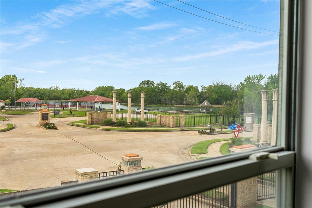 Closer view of the master bedroom window. This is where you can take your boat, use the play ground, picnic, use the community pool and have your event at the clubhouse.