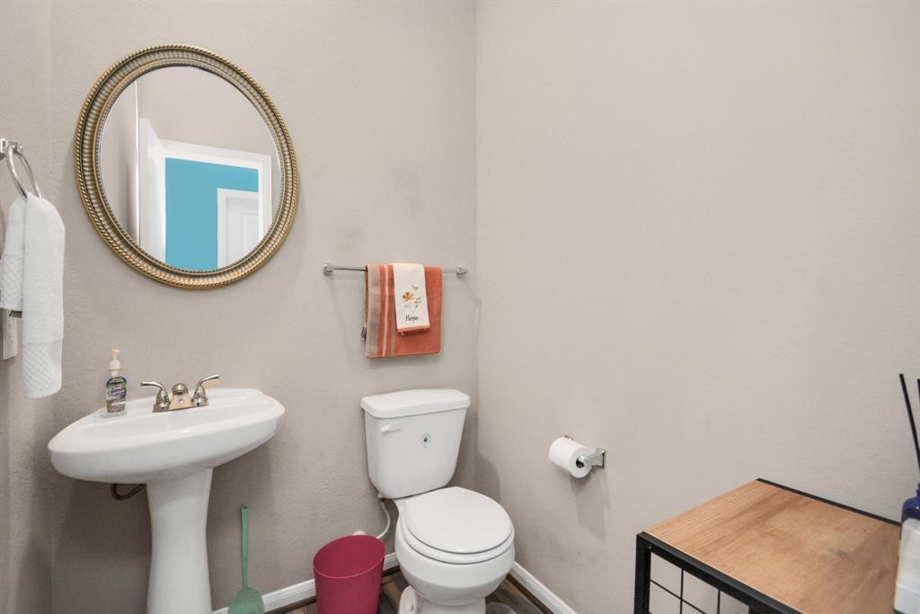 Half bath downstairs