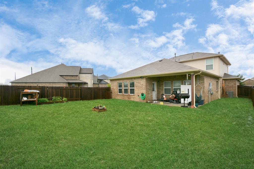 Let the pets roam free in their new, fenced in, backyard!