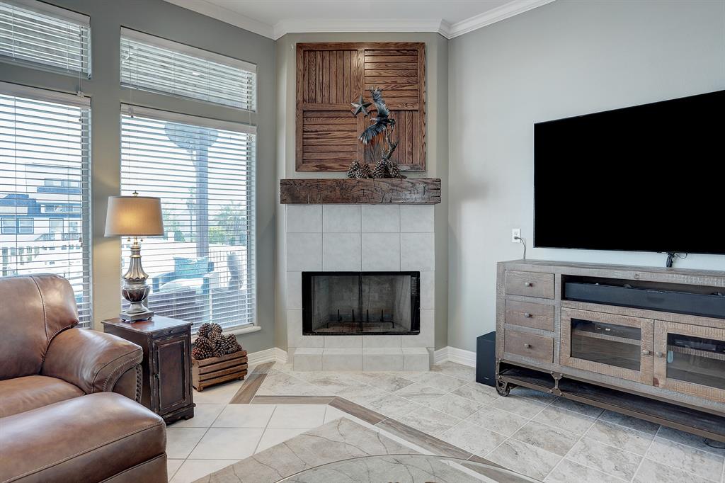 wood fireplace for the winter months