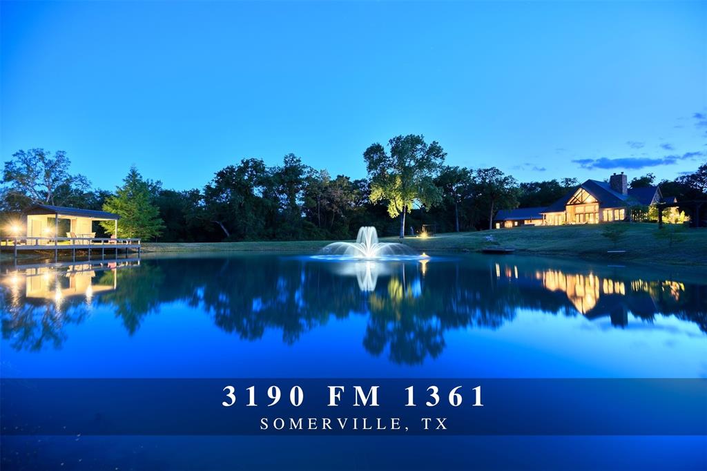 Attention Texas A&M Alumni!! Breathtaking ~30 Acre Retreat full of wildlife, privacy and relaxation. This one-owner property is situated with paved FM 1361 frontage yet is set back behind the trees for complete privacy with an electric gated entrance. The stunning hilltop Main Home (2016) and Guest House (2022) combine for a total of 4 bedrooms, 3.5 baths and approximately 3972 sq. ft. living area plus great outdoor entertaining areas including a Pool area with Spa overlooking the lake. Some of the many property highlights include a Live-Water Creek (Davidson Creek), acres of Woods with Trails, Stocked Lake with Fishing Pier and high fencing and pastures for wild game. Truly an exceptional property surrounded by other stately ranches located 20 minutes from Brenham and 30 minutes from College Station, perfect for weekend Texas A&M game parties or your full-time homestead retreat.
See attachments for full property description.