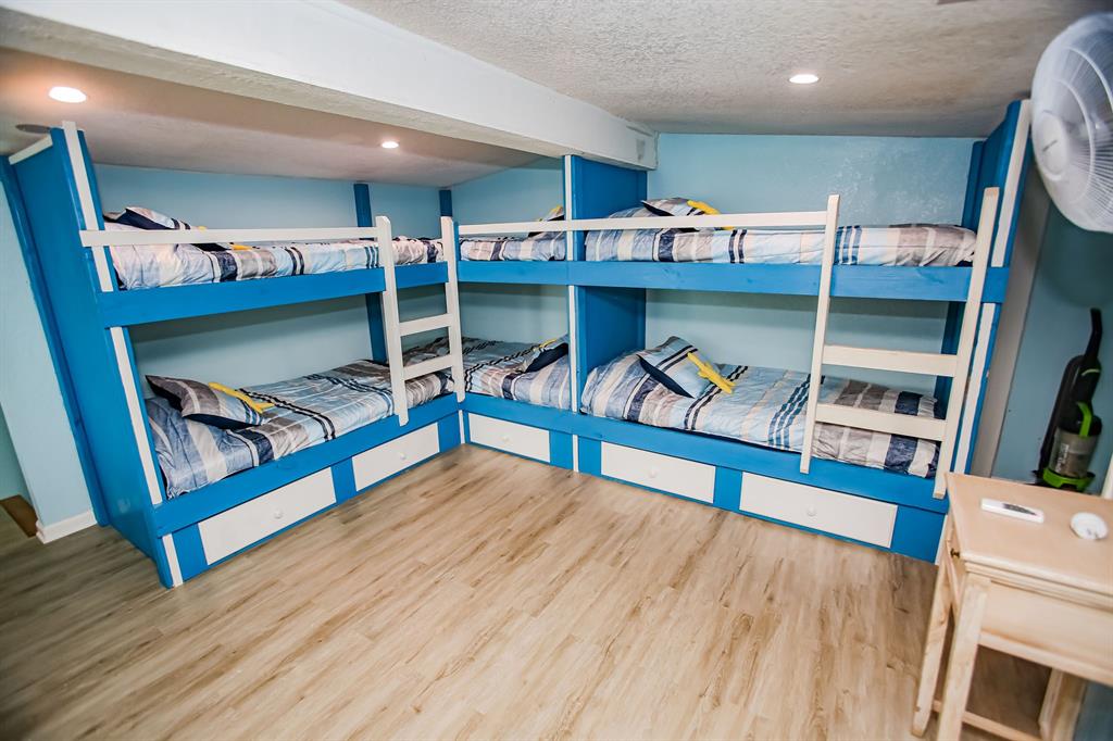 and a bunk room