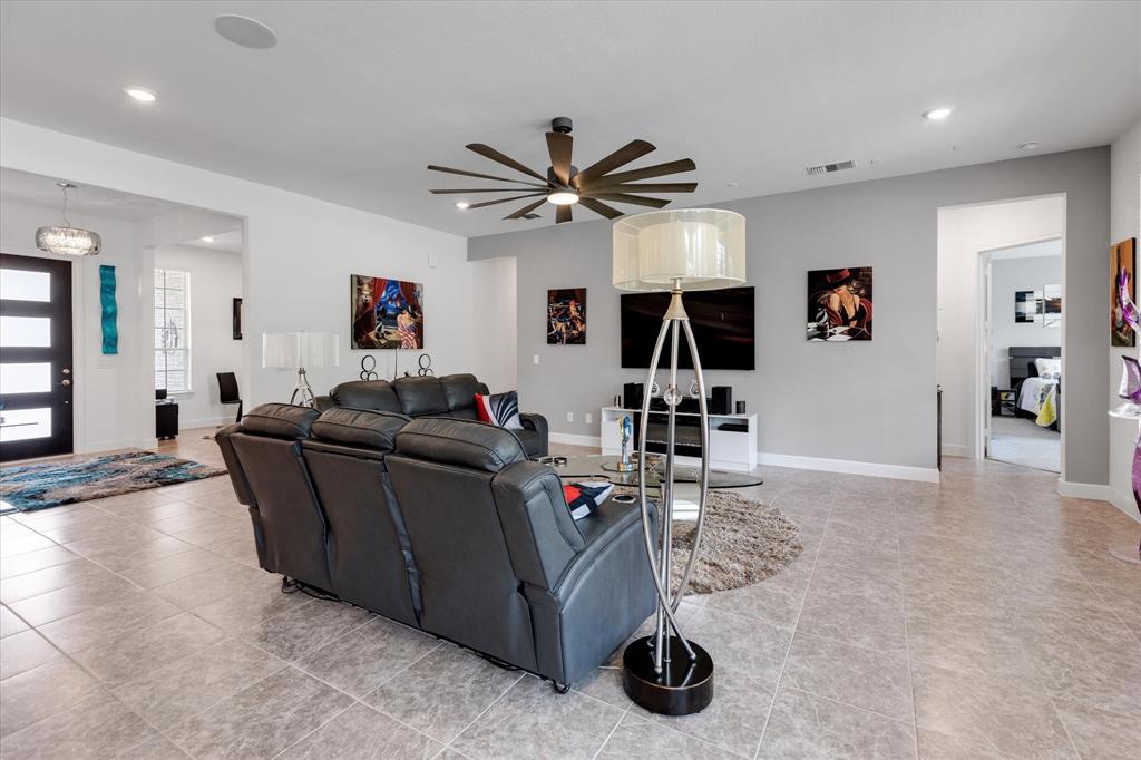 See all the space in this living room its amazing.