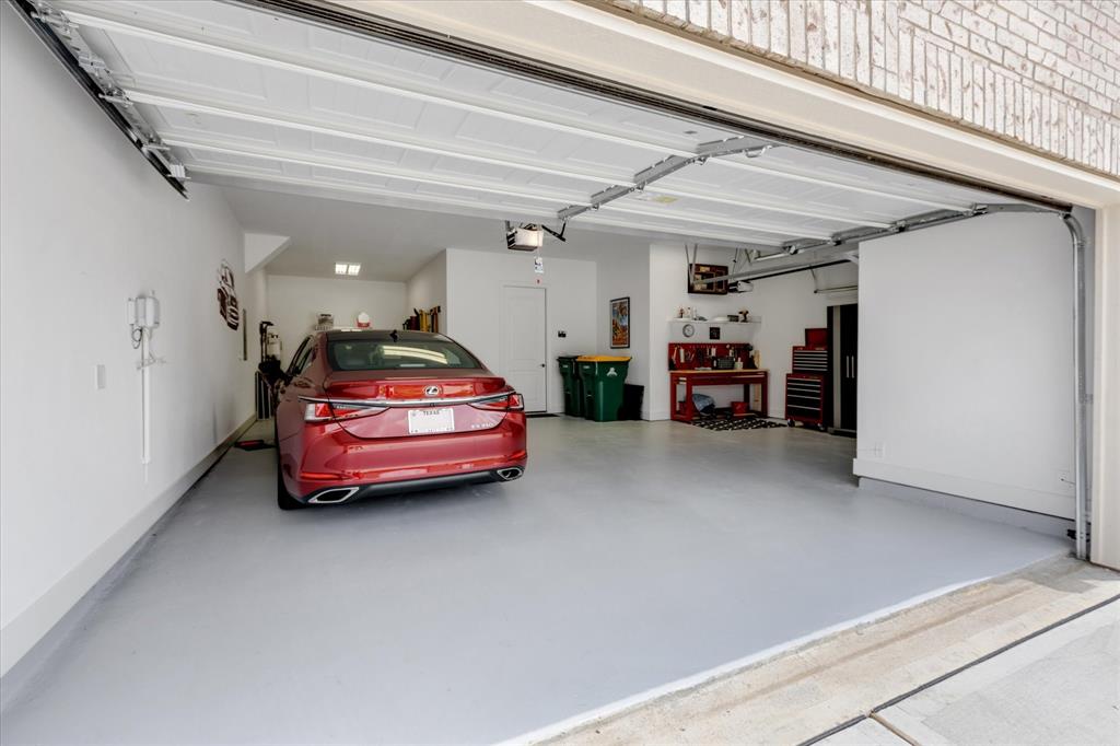 This garage has all the space you need.