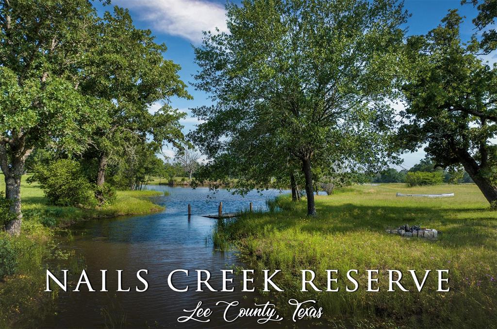 Beautiful property with multiple possibilities!! This ±27.69 acres is conveniently located less than a mile to Nails Creek Unit of Lake Somerville. Ideal location for RV Park, weekend retreat, wonderful home site for your permanent, weekend or home. Unrestricted property and offers a private and peaceful setting with abundant wildlife. Gently rolling terrain with mature trees, partially wooded, pond and so much more. Also includes ±960 SF storage container converted to living quarter that will convey. Paved road frontage, Lee County community water and is NOT located in the flood plain!!