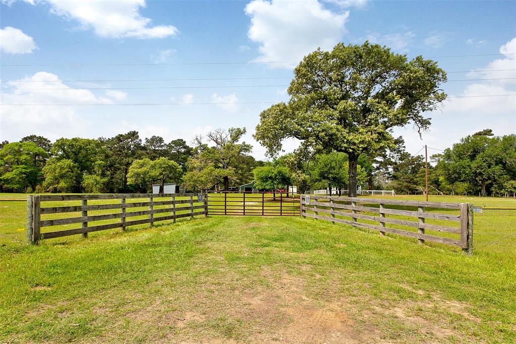 Peaceful, Idyllic and conveniently located 40 minutes to Kyle Field and 60 minutes from the IH10/Loop 610 West intersection in Houston. 19 beautiful acres in Stoneham, TX nestled in between SH-105 and 249—Aggie Expressway. Property is a corner lot surrounded by 3 roads, fully fenced and AGRICULTURAL EXEMPTION.  2 bedrooms, 1 bath refurbished 1920’s farmhouse with a metal roof and front porch to enjoy your morning coffee.  Approximately 35'x35’ medal building on a slab with 2 garage doors to store all your farm equipment and workshop area. And 2nd medal barn as well. South side of property has a wonderful fishing pond surrounded by large trees. Water well on property with new pump or choice to connect to co-op water at road, if desired.  This property is breathtaking and in the perfect location!