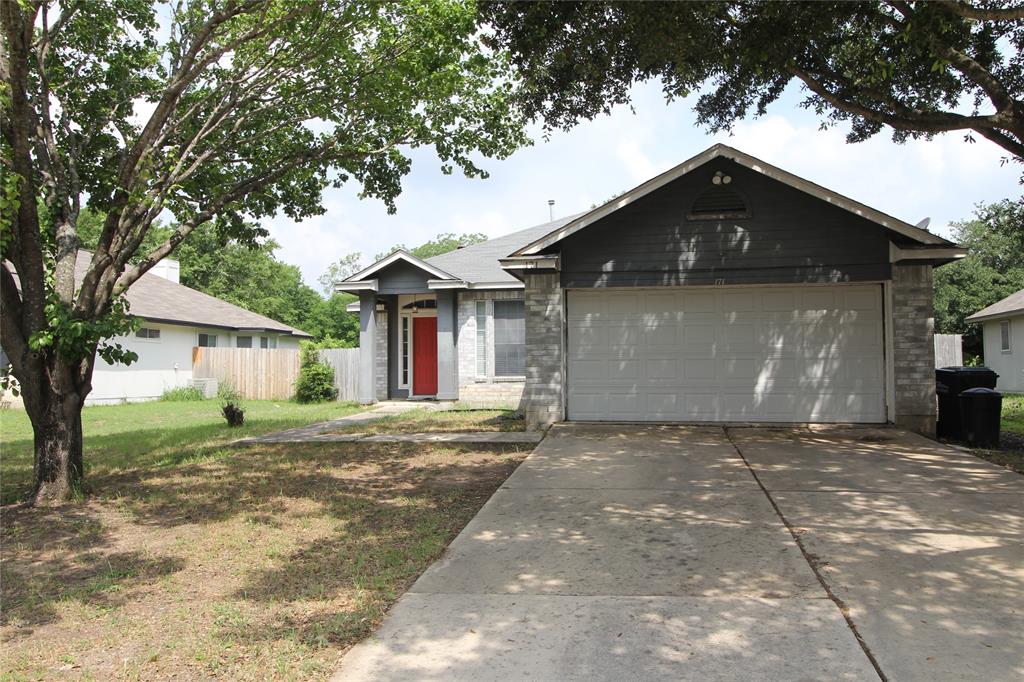 Front, 171 Bunny Trail, Kyle, TX, 78640, 