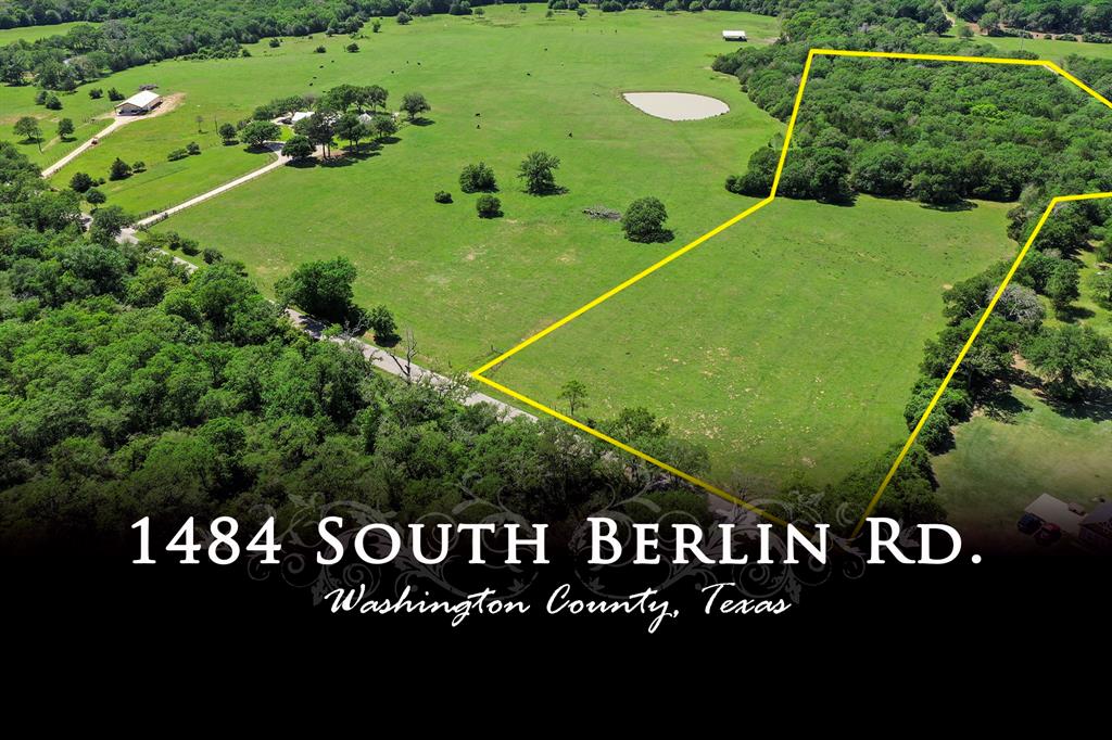 Rare find!   +/- 13 acres located on highly desirable South Berlin Rd. just a few miles outside of Brenham.  This beautiful tract has several great building sites, is ag-exempt, and highlighted by rolling hills, views, woods with trails, abundant wildlife, improved pasture and sandy soil. County water available.   A new entrance was recently installed.  The picturesque area is scattered with custom homes, and farm and ranch properties.  Hard to beat the convenient location to town, and the peaceful and relaxing countryside.   Call listing agent Katy Pugh for more information.  
*Lightly restricted.