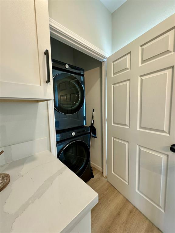 Washer and Dryer Closet