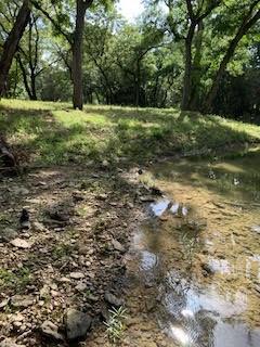 Seasonal Creek in the back of the property.