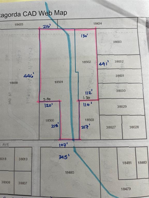 Map from appraisal district