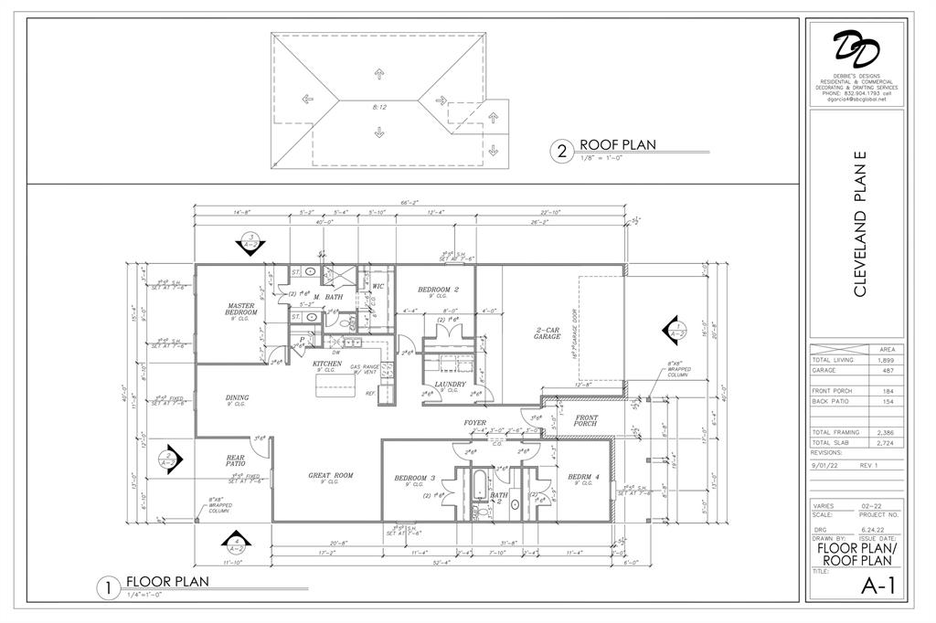 Approximate floor plan.