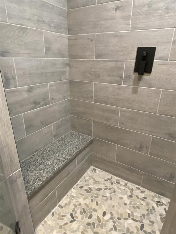 Tiled Seated shower