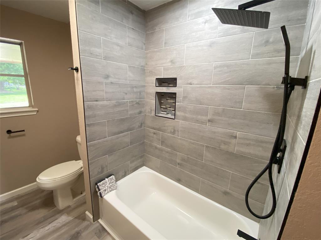 Tiled shower in 3rd Bath
