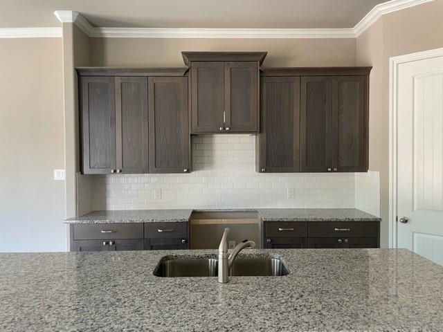 This is the shade of cabinets in this home.