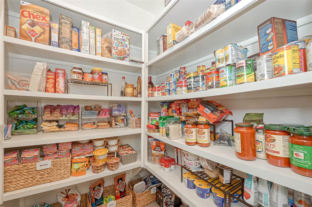 Huge Walk-In Pantry