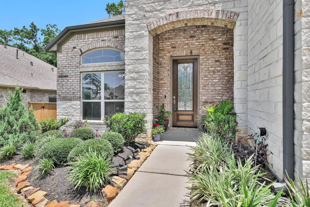 Brick and Stone Exterior add to the Rustic Charm of this Home.