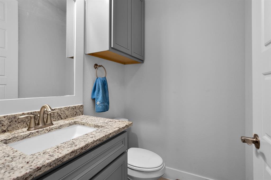 1st Floor Half Bath.