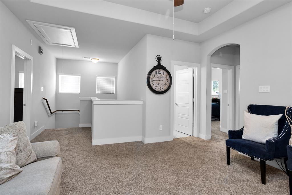 Game Room on the 2nd Floor with a Hall Bath and 3 Bedrooms.