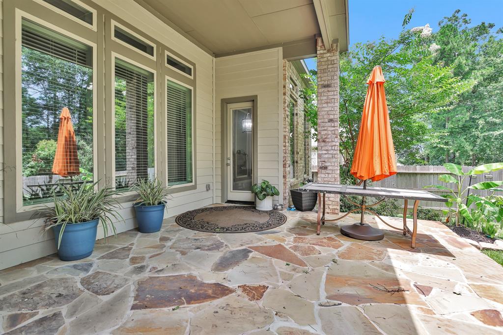 Backyard Covered Patio.
