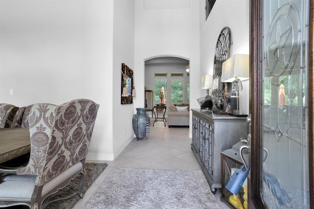 Front Entry. Dining Room on the Left.